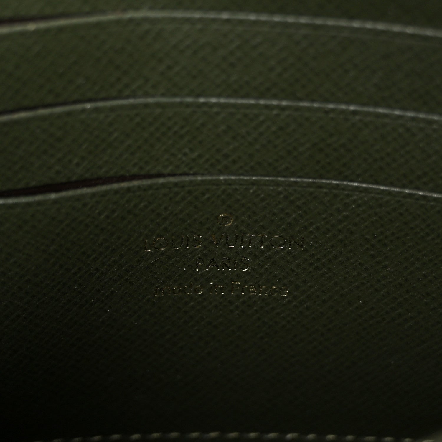 Monogram Felicie Strap & Go Kaki