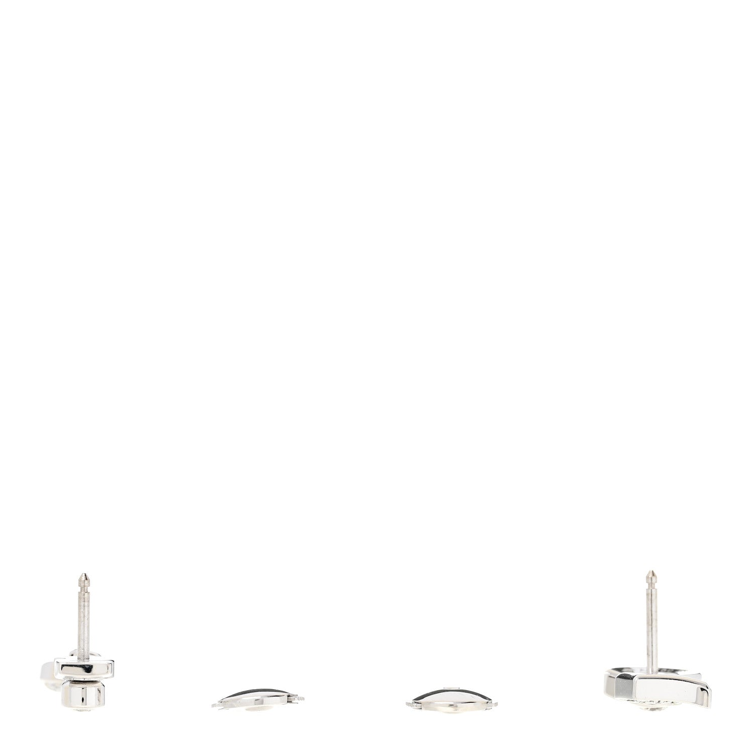 18K White Gold Diamond No 5 Transformable Earrings