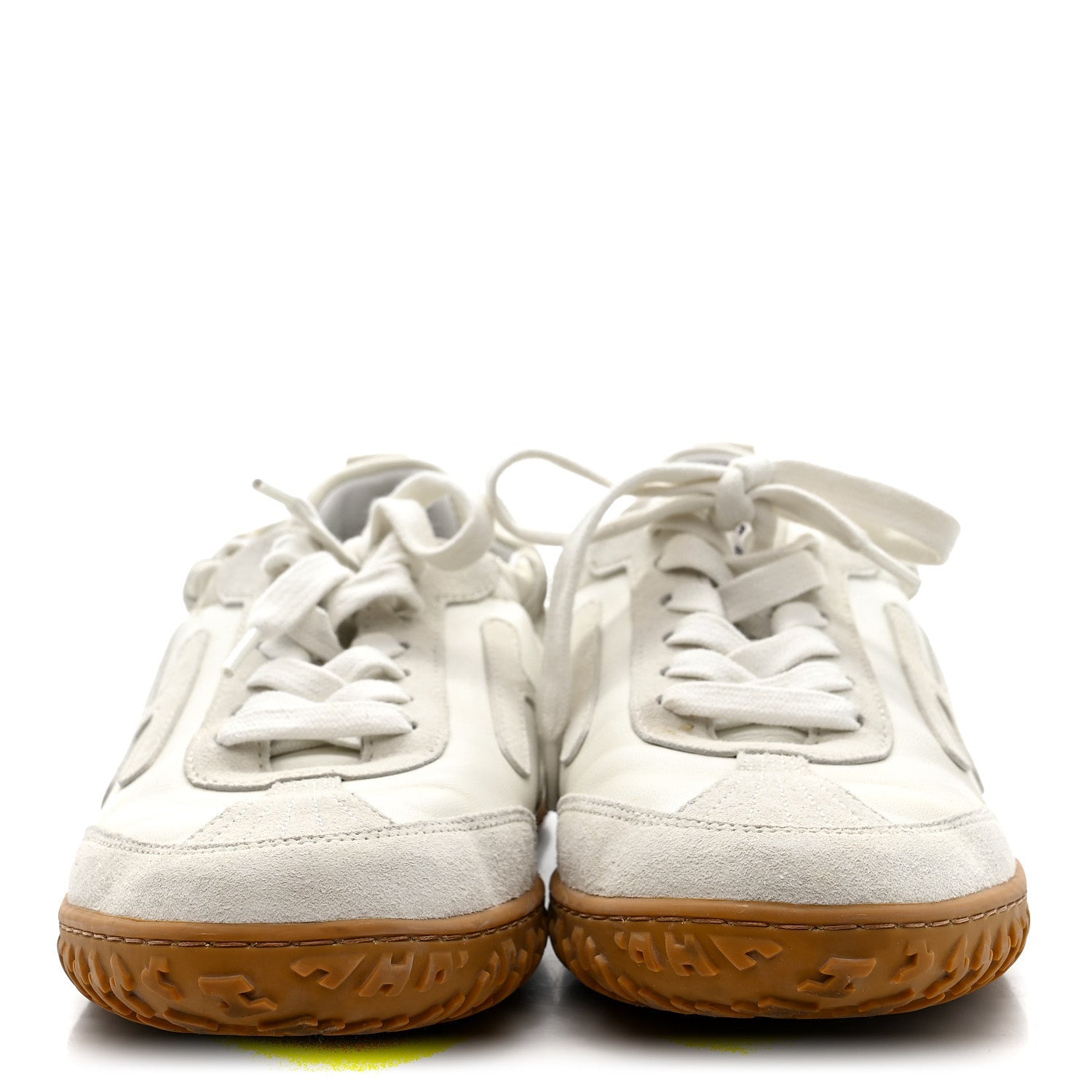 Nappa Suede Goatskin Jet Sneakers 36.5 White
