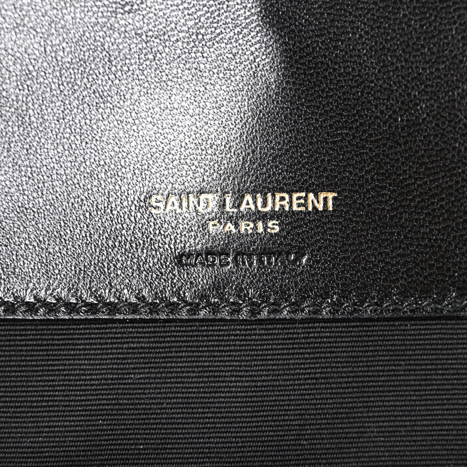Lambskin Quilted Monogram Large Loulou Black