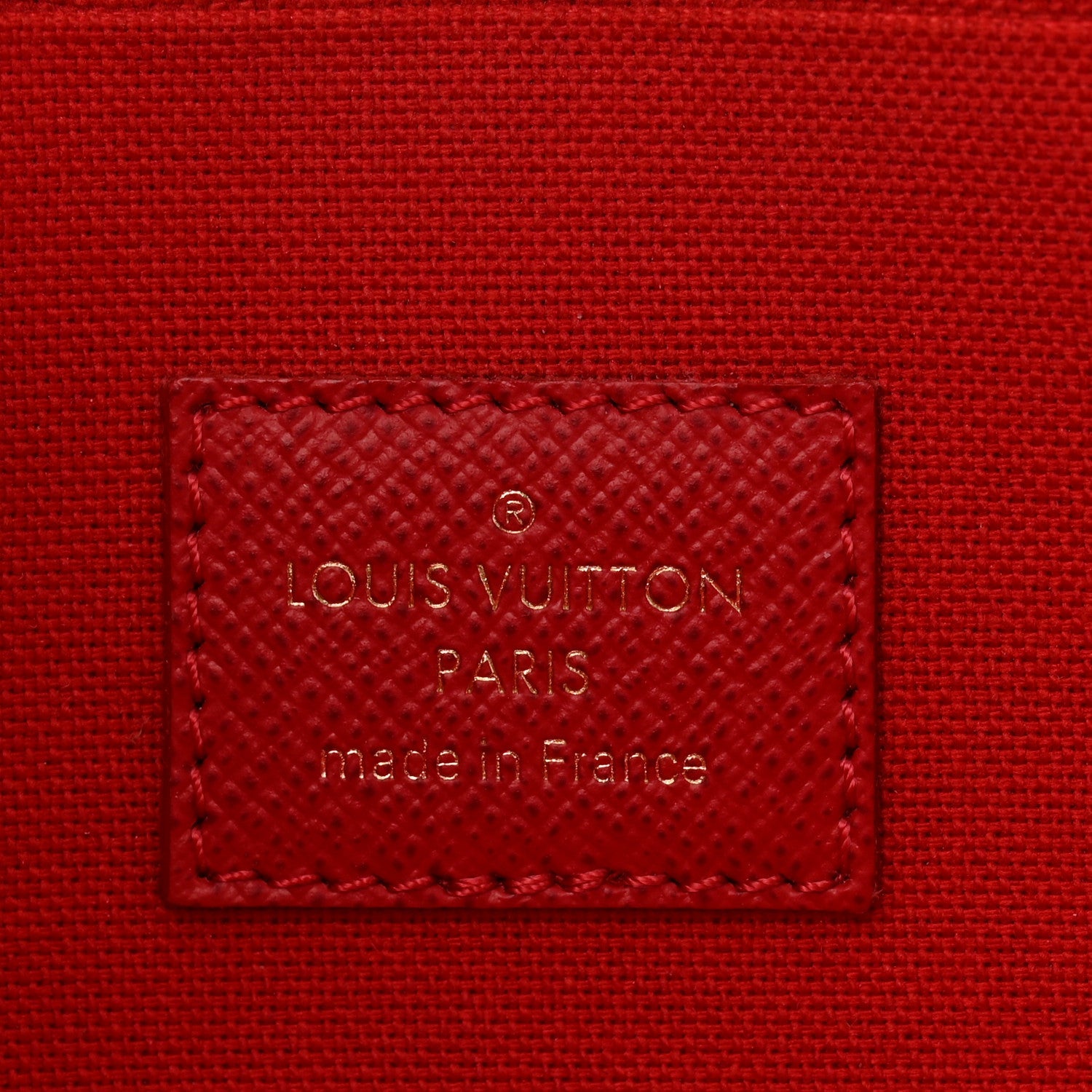 Damier Ebene My LV World Tour Pochette Felicie Chain Wallet Coquelicot