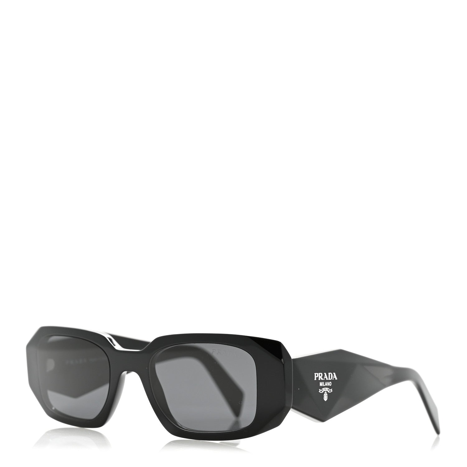 Acetate Symbole Sunglasses SPR 17W Black