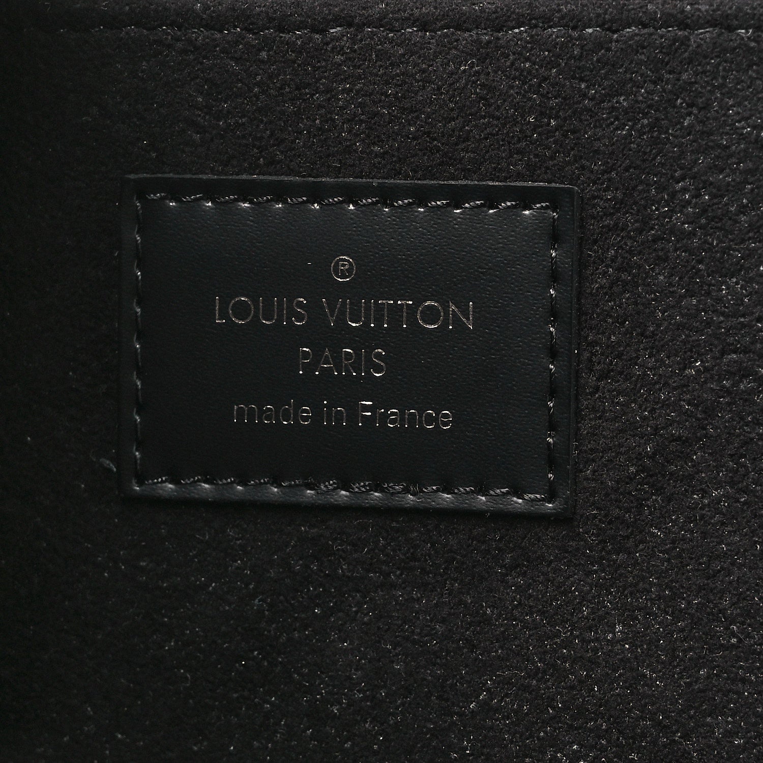 Epi Pochette Jour GM Black