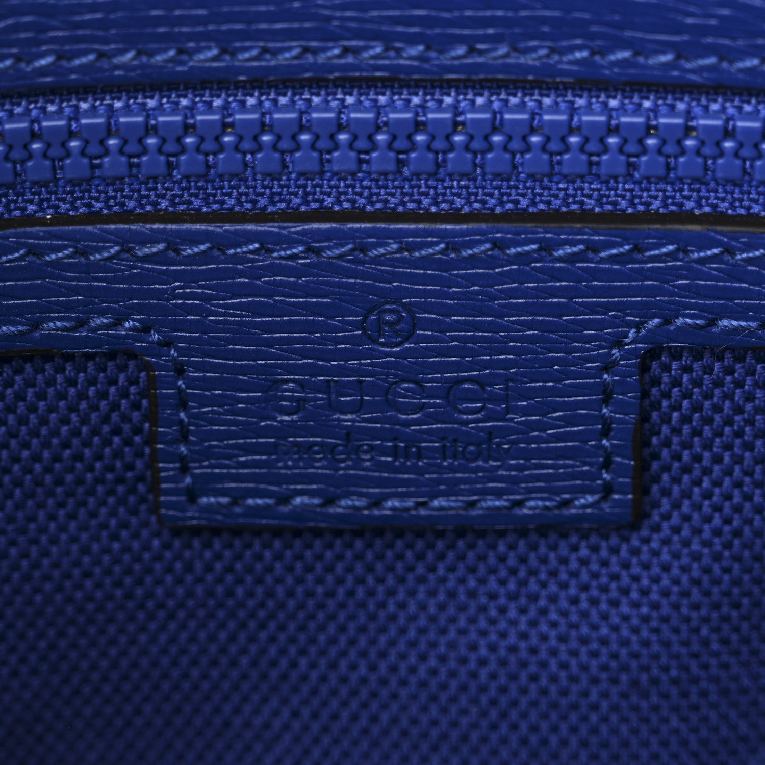 New Shanghai Calfskin Interlocking G Logo Camera Crossbody Bag Cobalt Blue Orange
