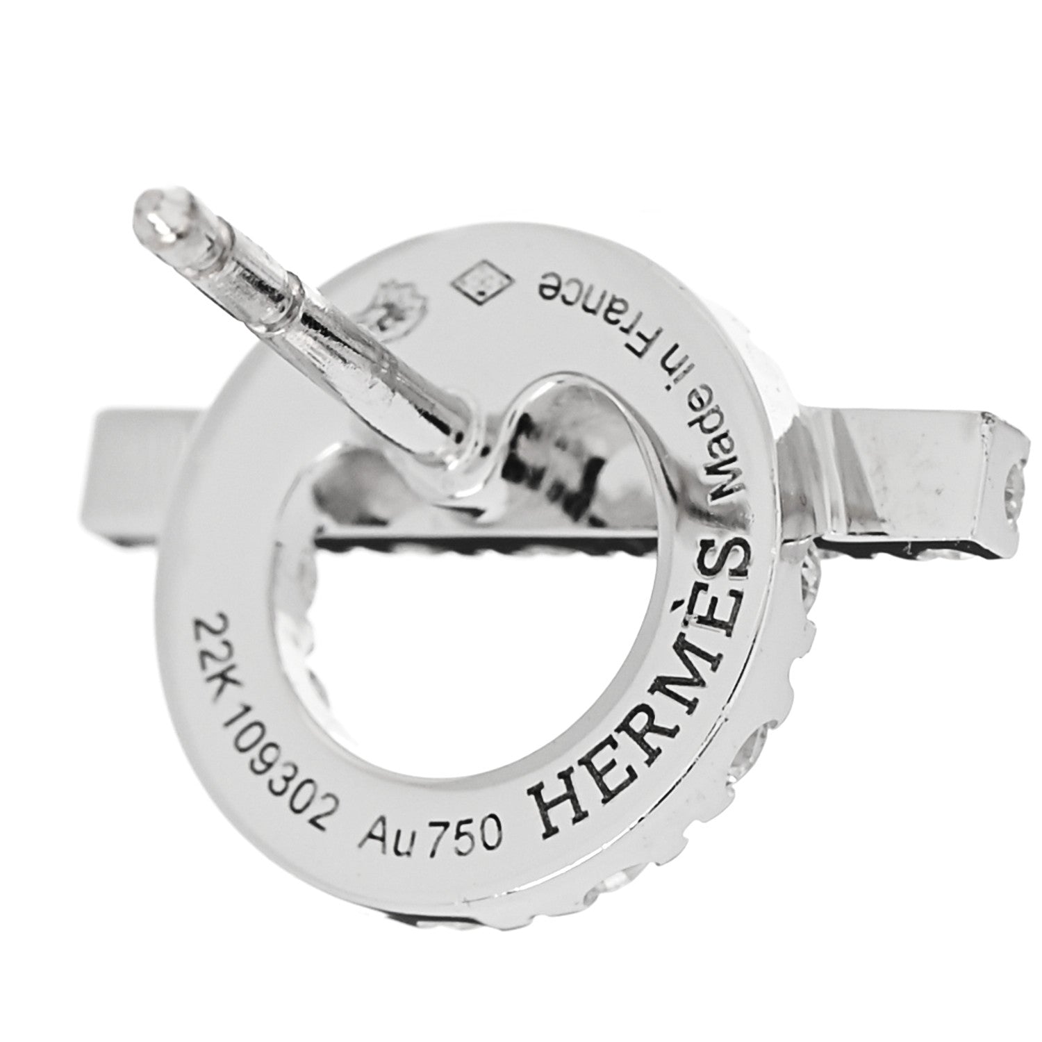 18K White Gold Diamond Finesse Earrings