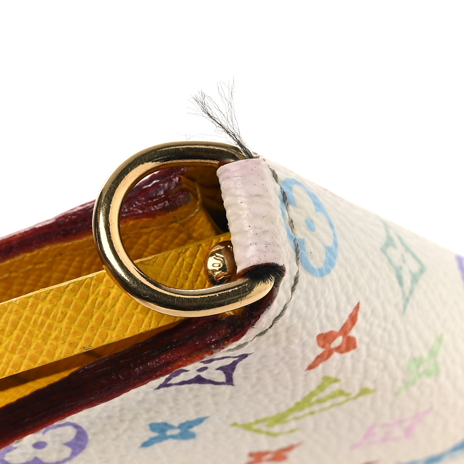 Monogram Multicolor Insolite Wallet White Citron