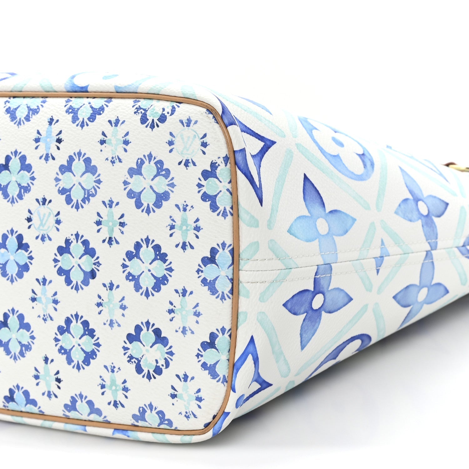 Monogram Tiles By The Pool 2.0 Neverfull MM Lagoon Blue