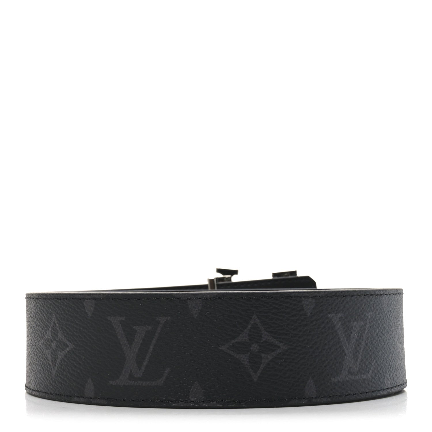 Calfskin Monogram Eclipse 40mm Shake LV Initiales Reversible 90 36 Belt