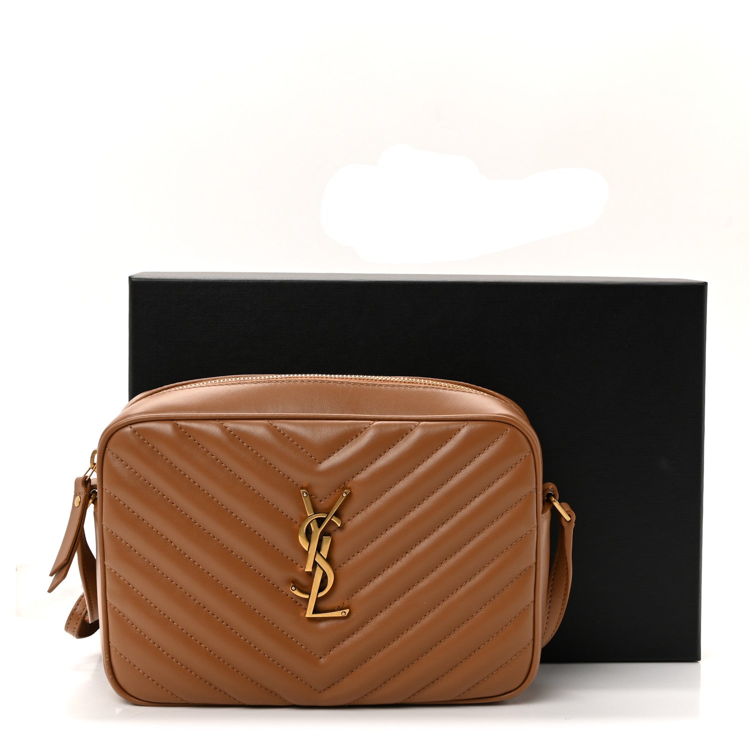 Calfskin Matelasse Monogram Lou Camera Bag Cinnamon