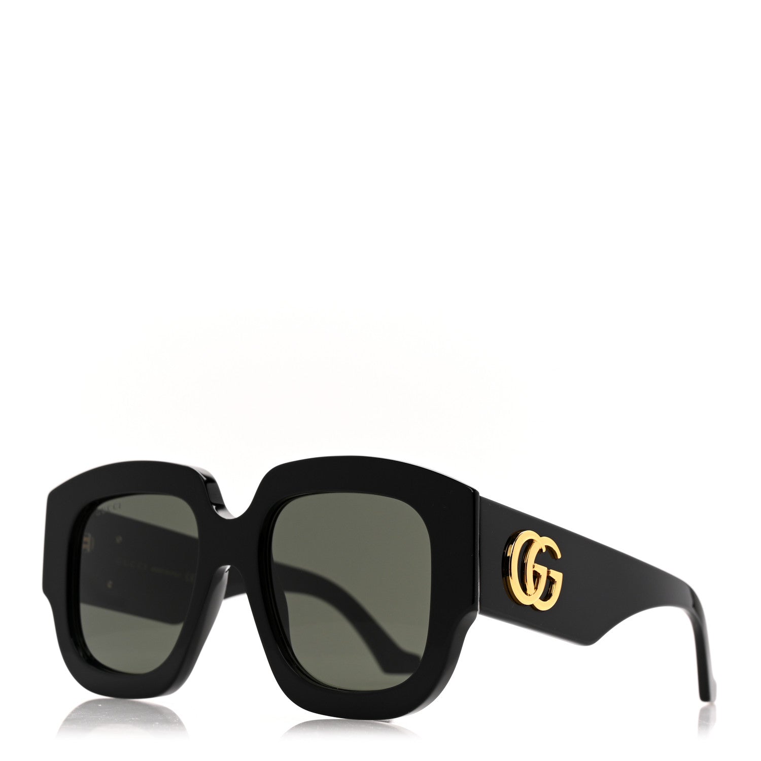 Acetate Square Sunglasses GG1546S Black