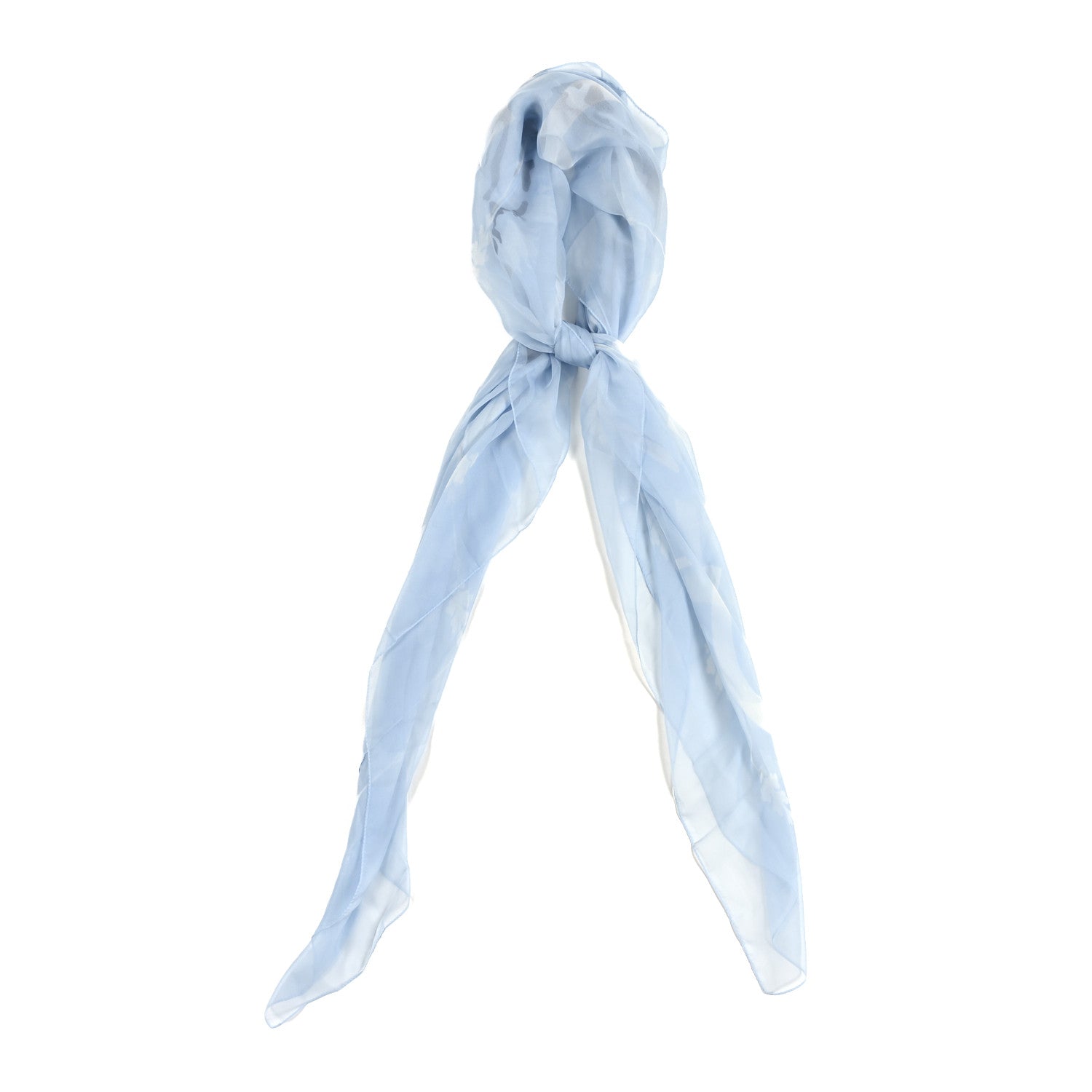 Silk Tiger Paris Bombay Scarf Light Blue