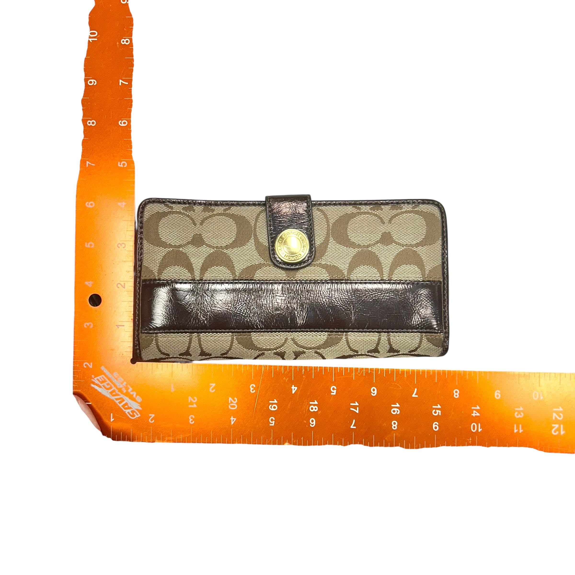 Wallet Designer By Coach, Size: Large