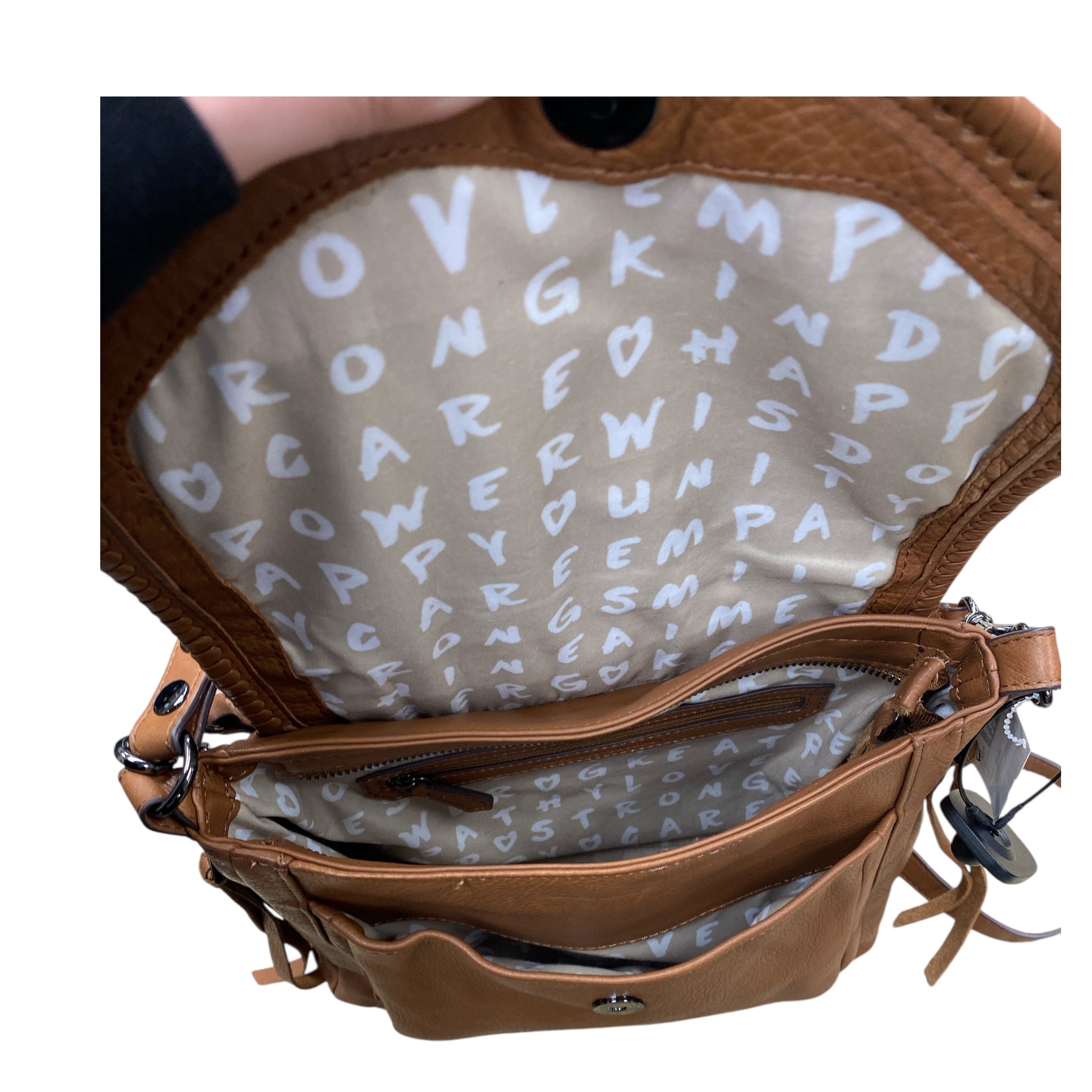 Backpack Leather By Aimee Kestenberg In Brown, Size:Small