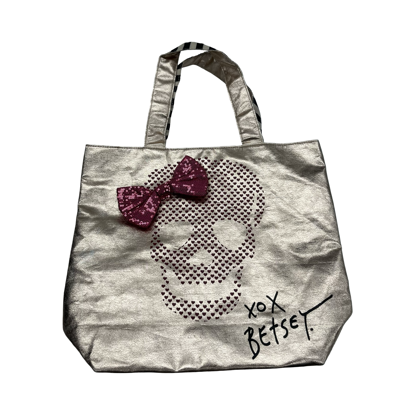Tote By Betsey Johnson In Pink, Size:Large