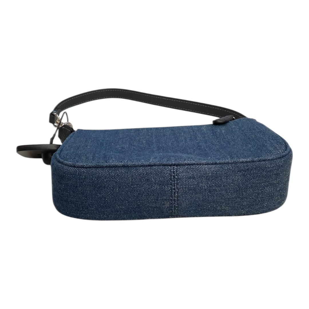 Handbag Designer By Coach In Blue Denim, Size:Small