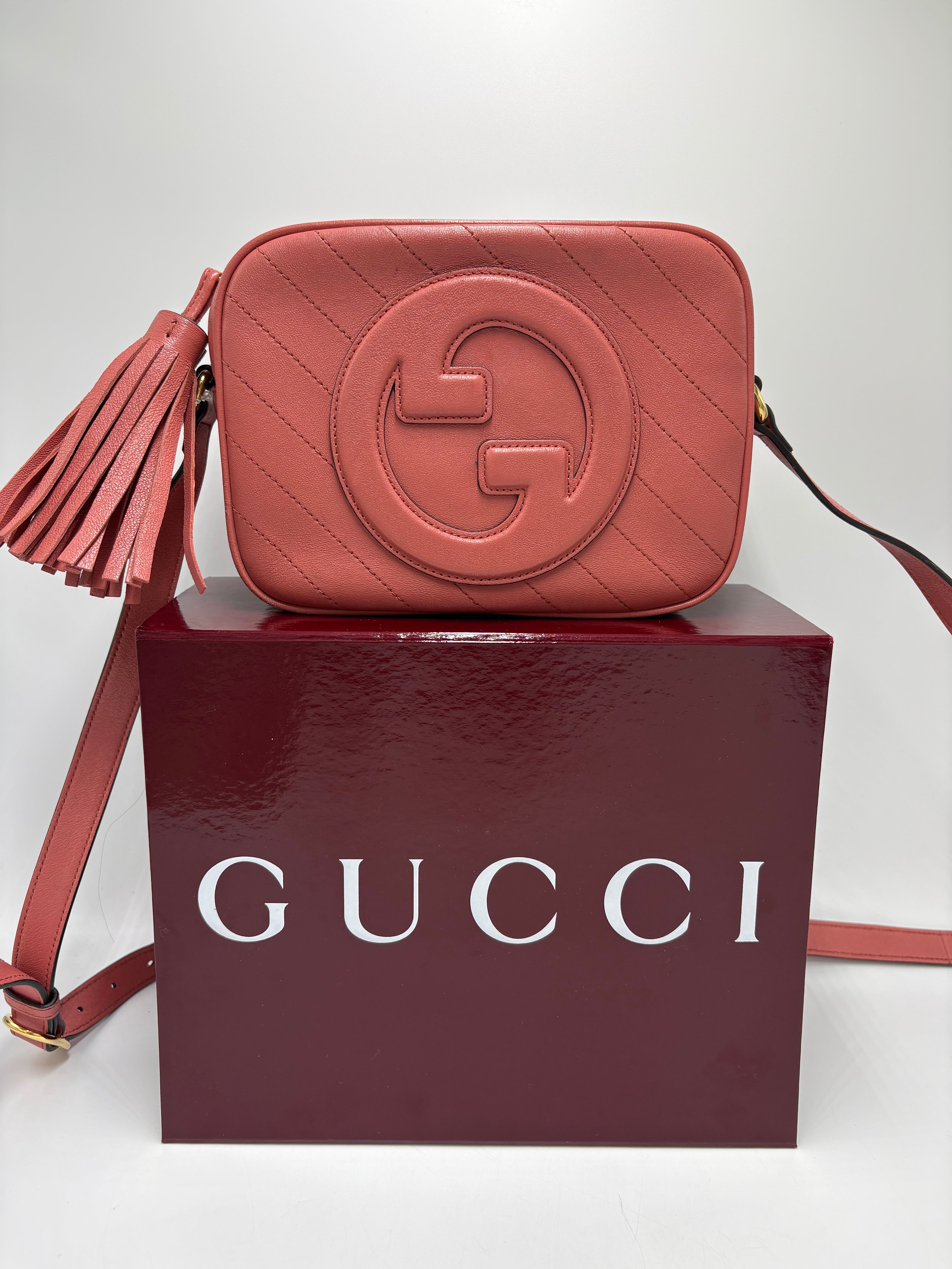 Gucci Blondie Luxury Handbag with Original Box
