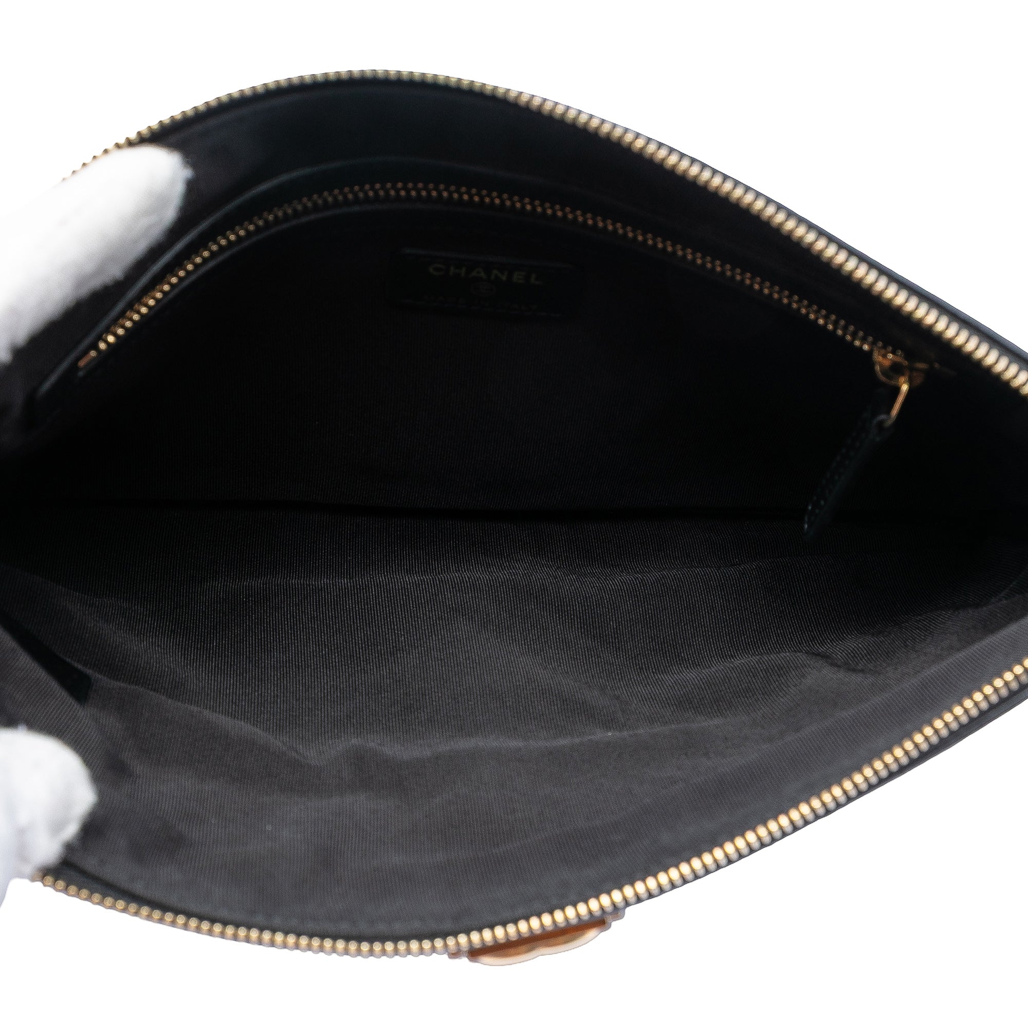 Boy O Case Clutch Chevron Lambskin Large