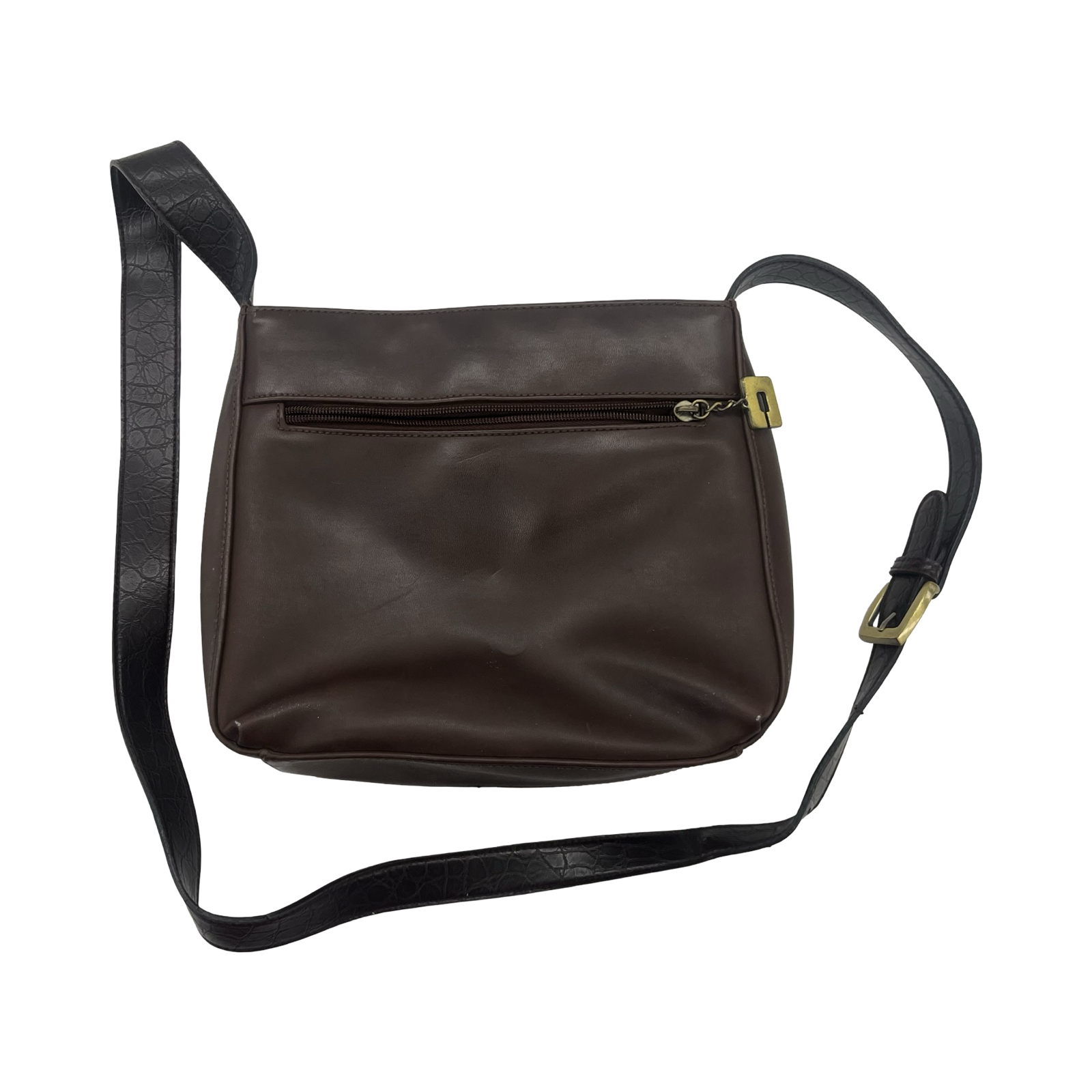 Crossbody By Clothes Mentor In Brown, Size:Medium