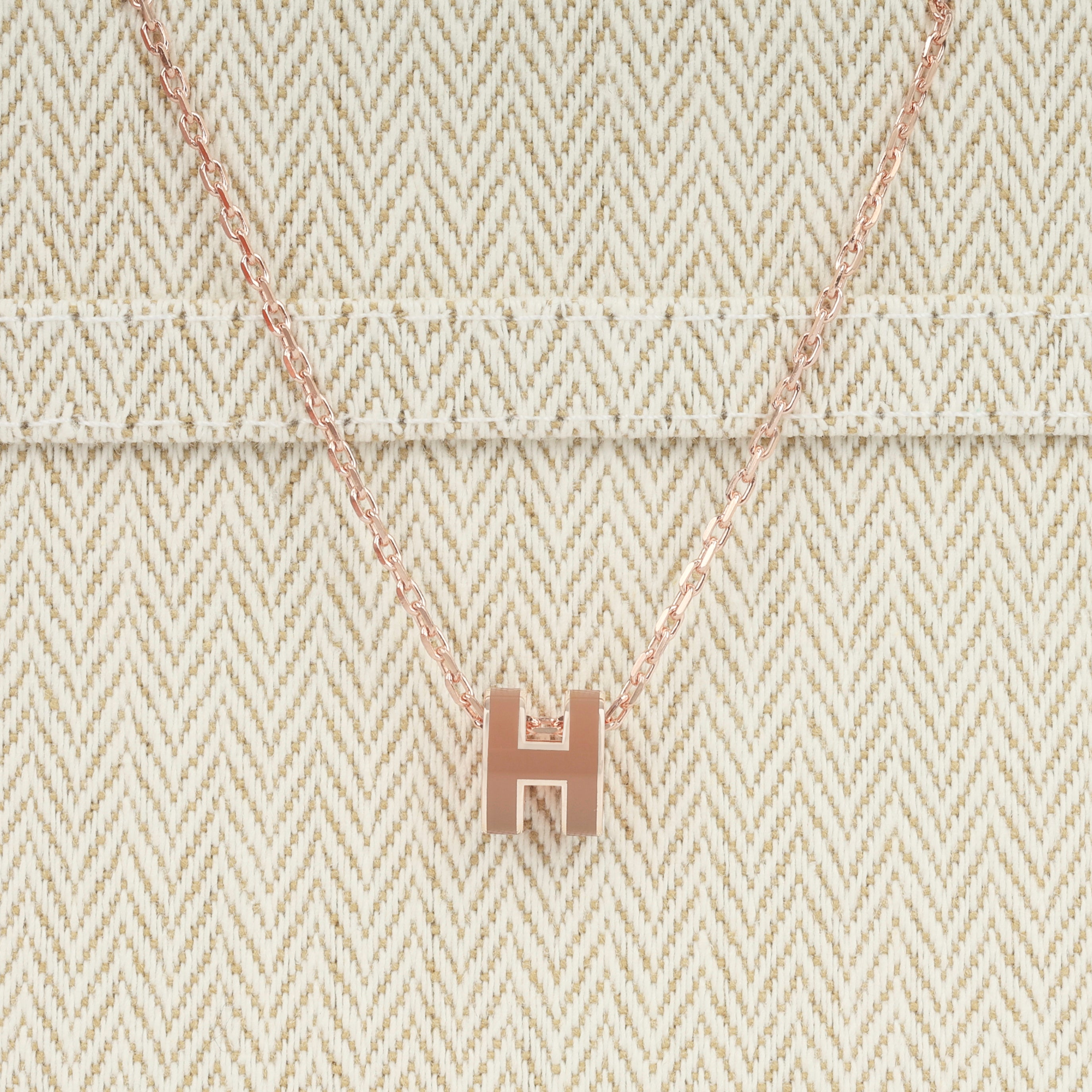 Mini Pop H Pendant - Rose Gold / New Gold