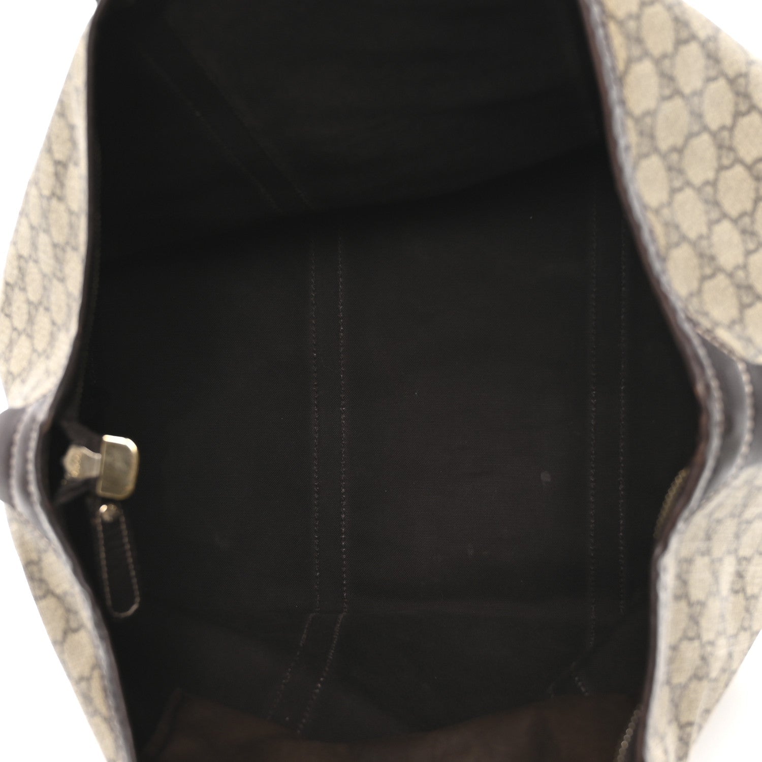 GG Plus Monogram Medium Joy Tote Dark Brown