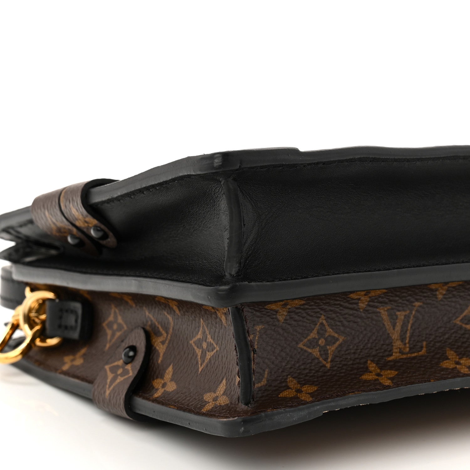 Reverse Monogram Trunk Clutch