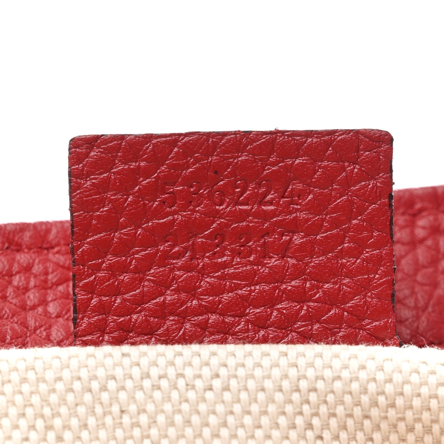 Pebbled Calfskin Medium Soho Flap Crossbody Vibrant Red