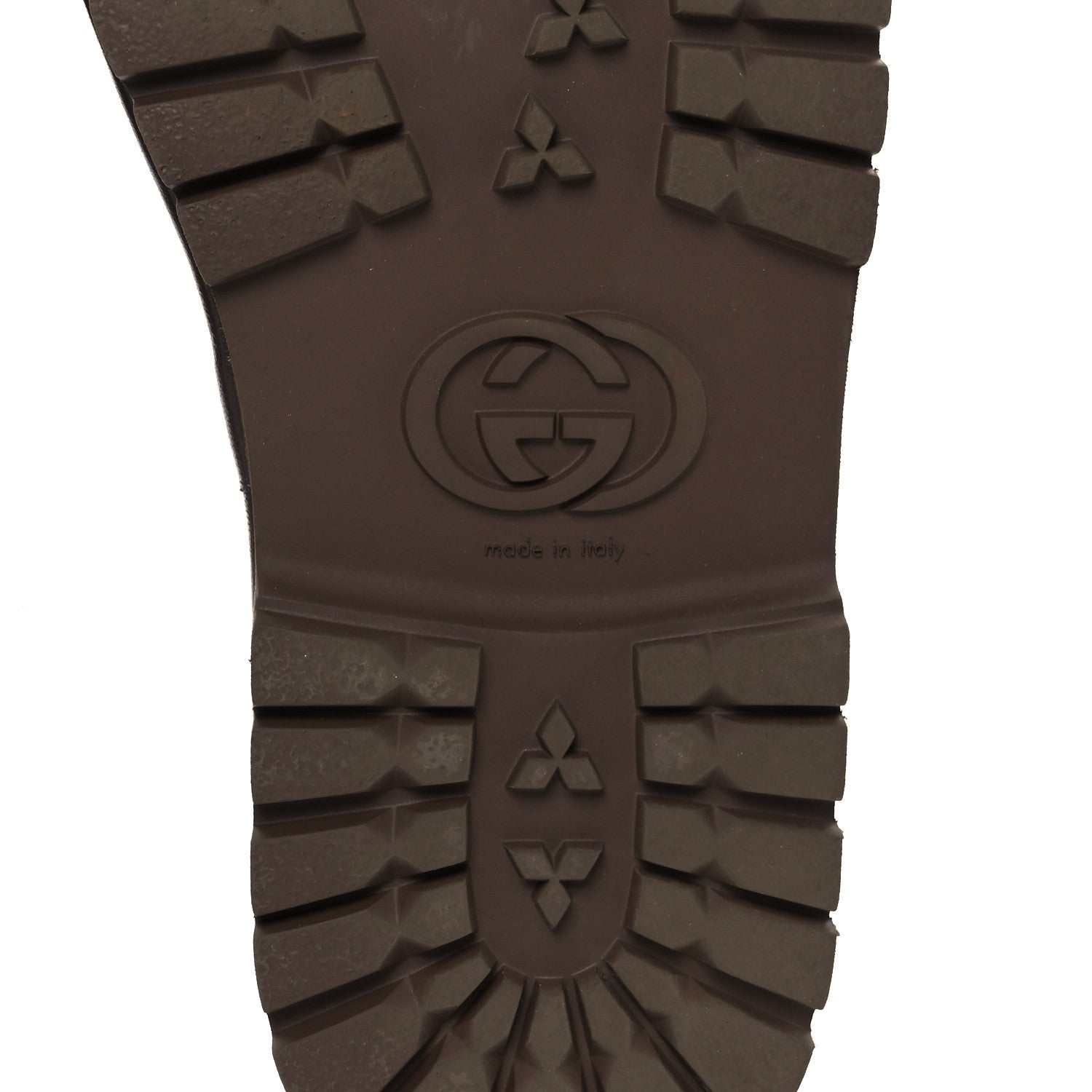 GG Supreme Monogram Miro Soft Calfskin Men's Horsebit Slippers 10 Beige Ebony New Acero