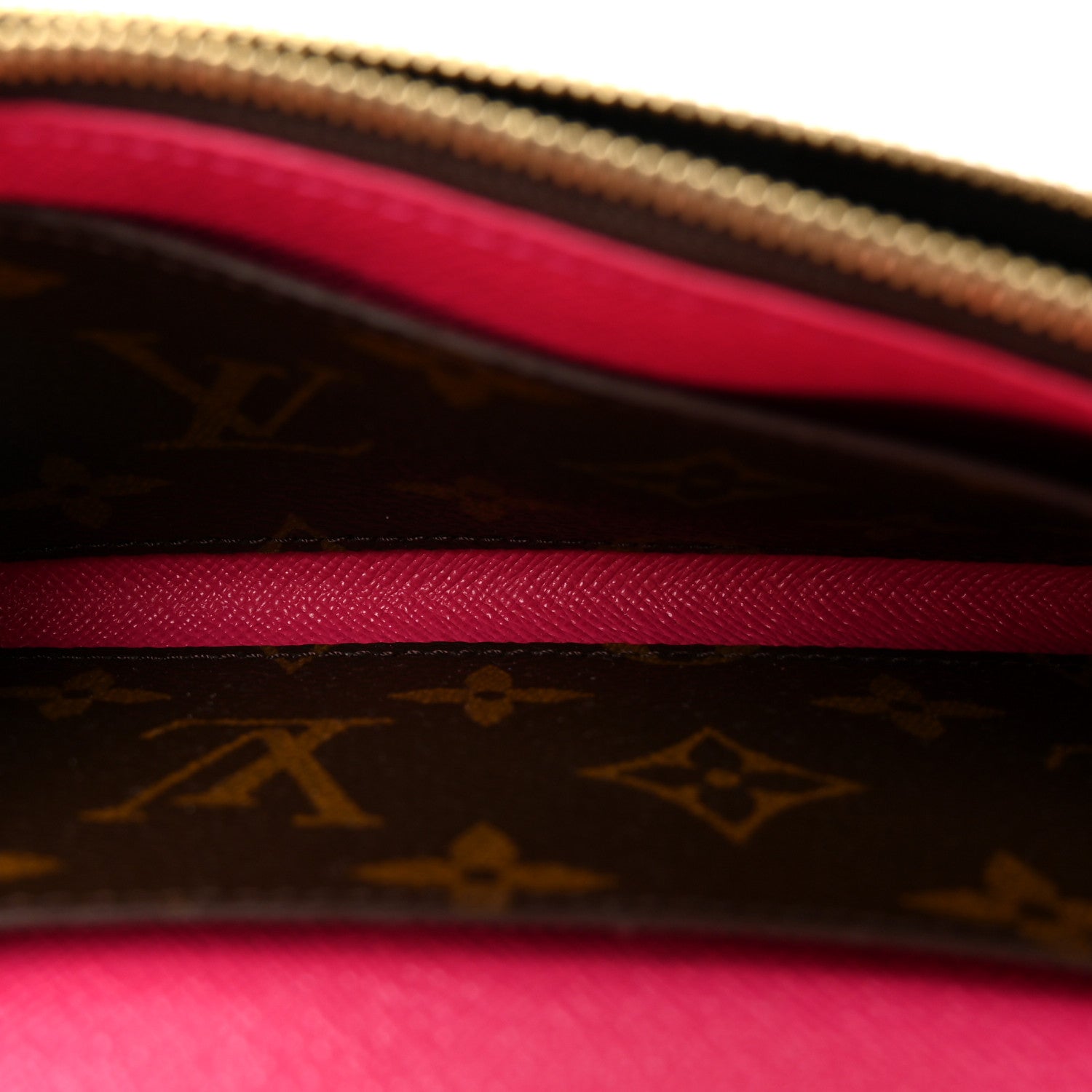 Monogram Emilie Wallet Fuchsia