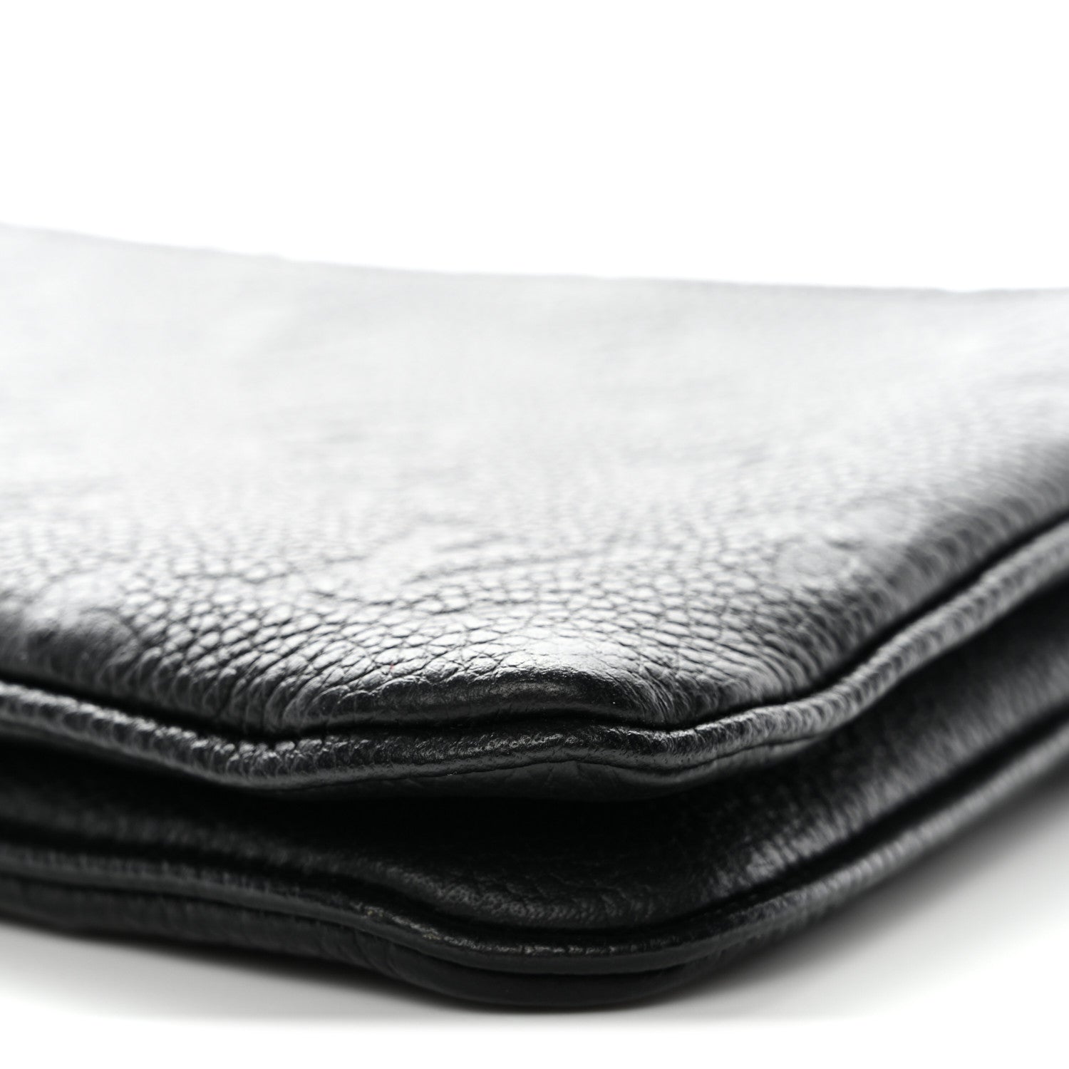 Empreinte Double Zip Pochette Black