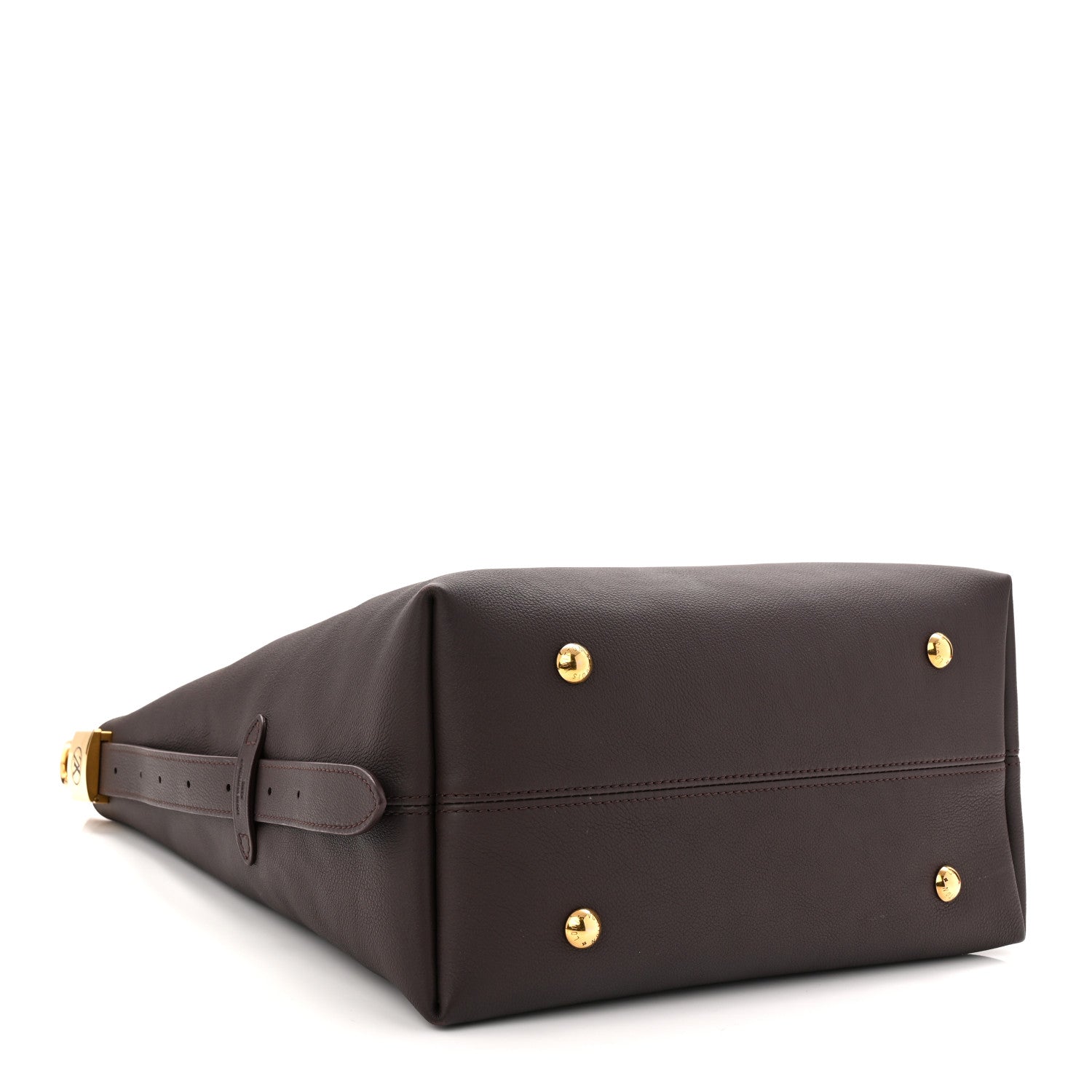 Grained Calfskin Low Key Hobo MM Ebene