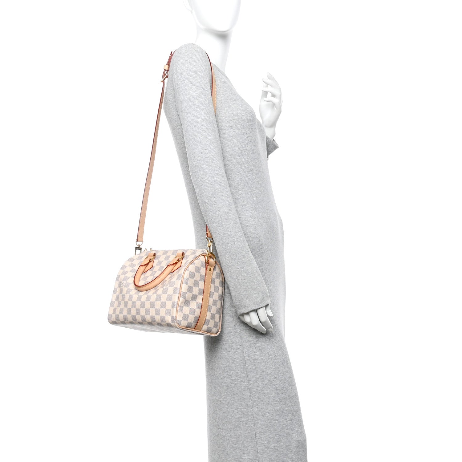 Damier Azur Speedy Bandouliere 25