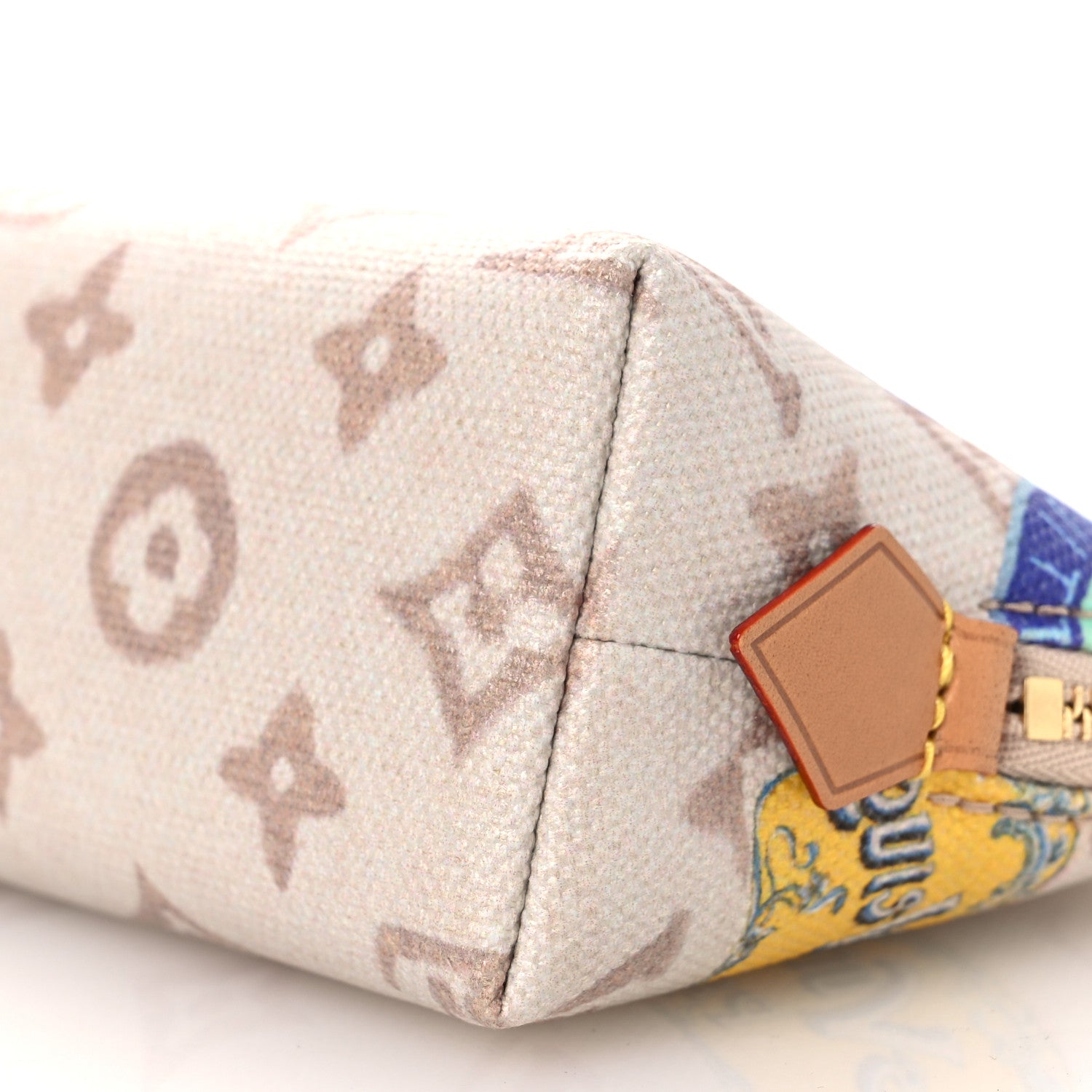 Monogram Flight Mode Cosmetic Pouch Dune