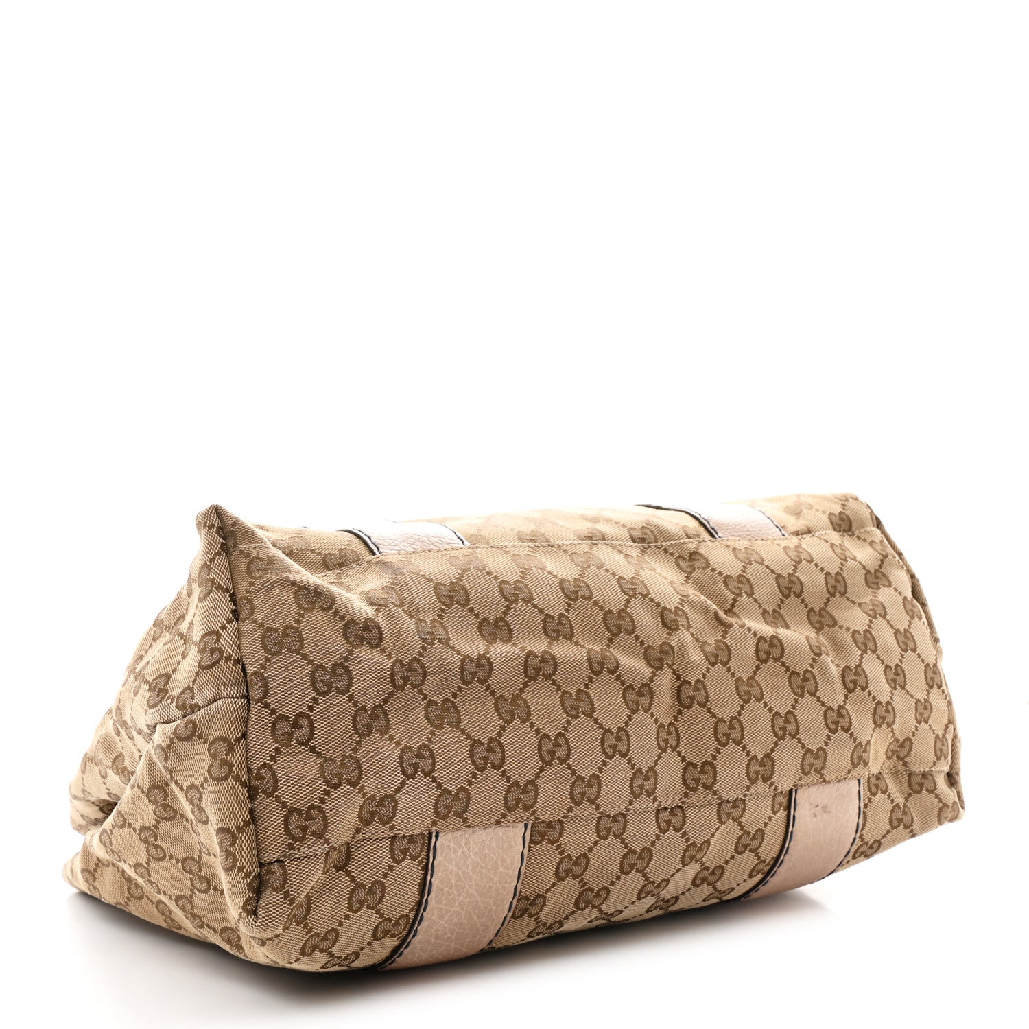 Monogram Medium Bamboo Bar Tote Blue