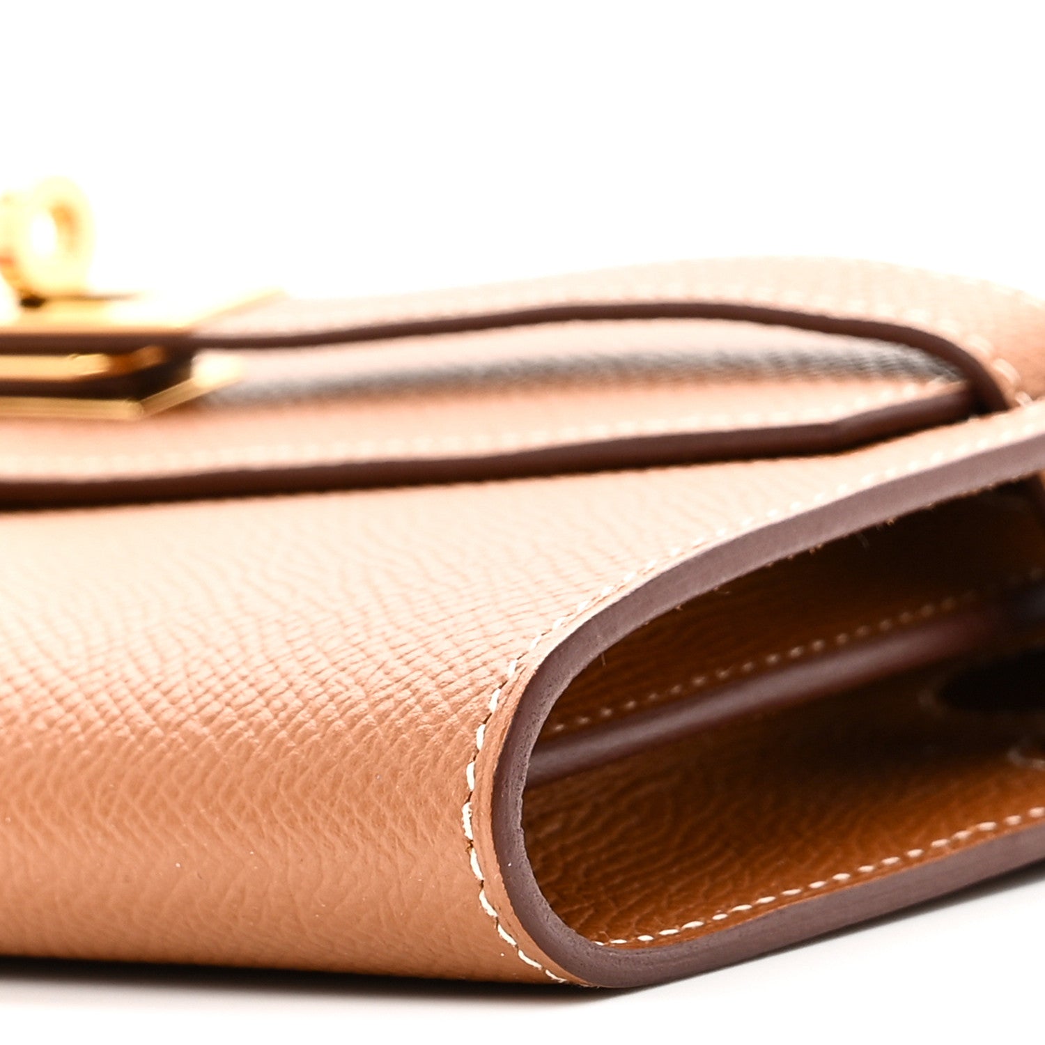 Epsom Kelly Wallet To Go Gold