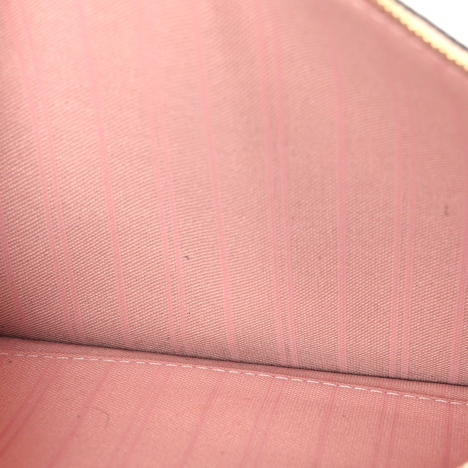 Damier Ebene Neverfull MM GM Pochette Rose Ballerine