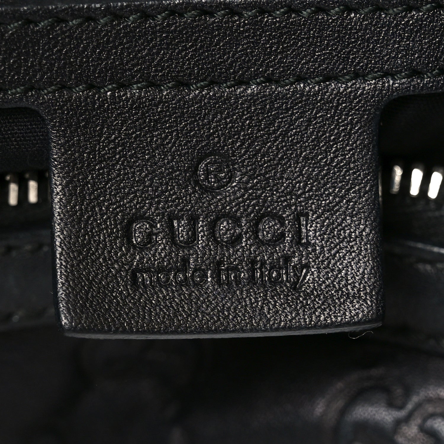 Guccissima Medium GG Twins Hobo Black