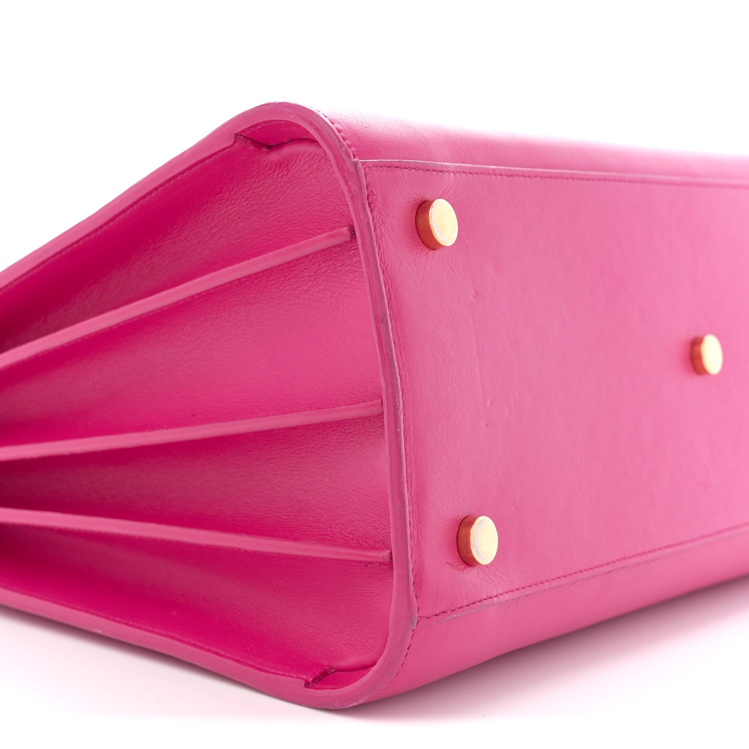 Calfskin Small Sac De Jour Lipstick Fuchsia