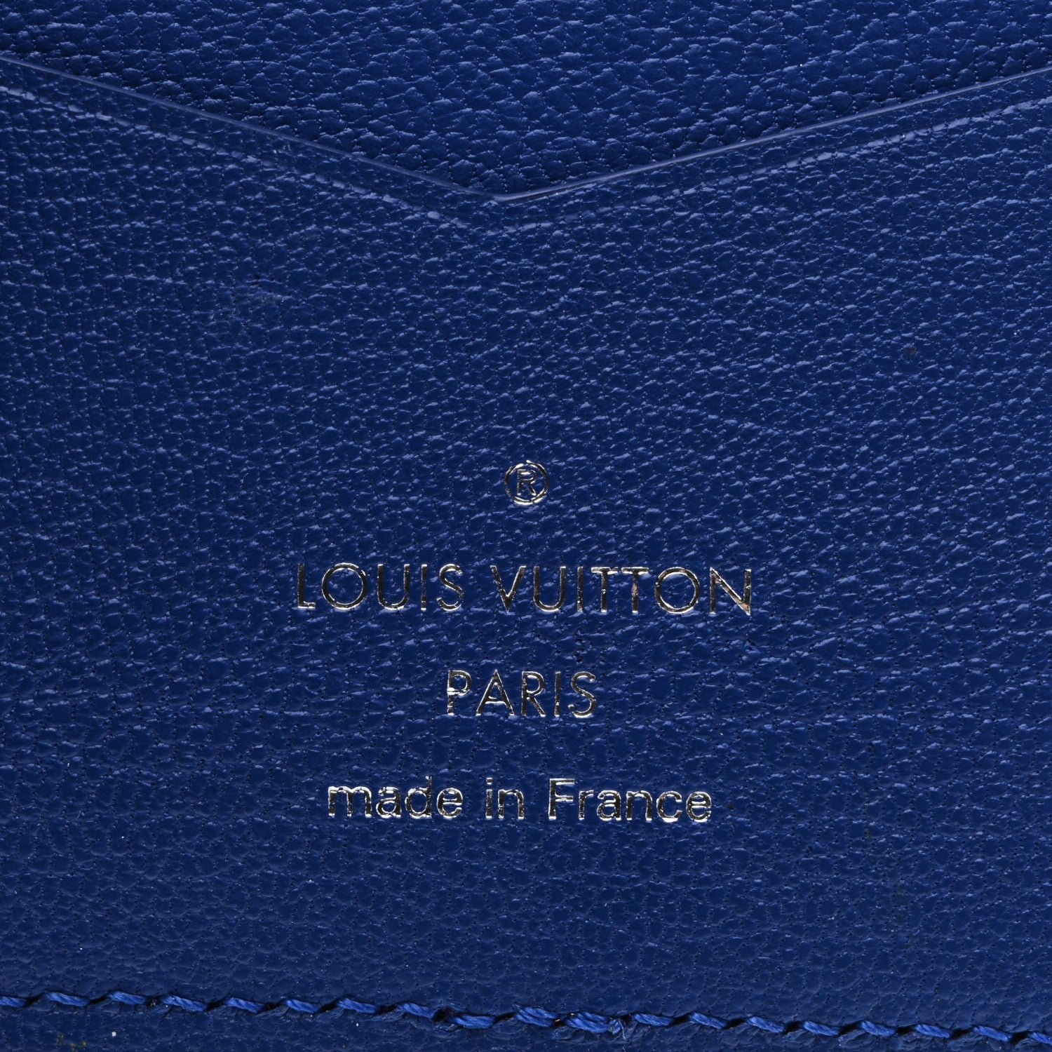 Crocodile Pocket Organizer Bleu De Methylene