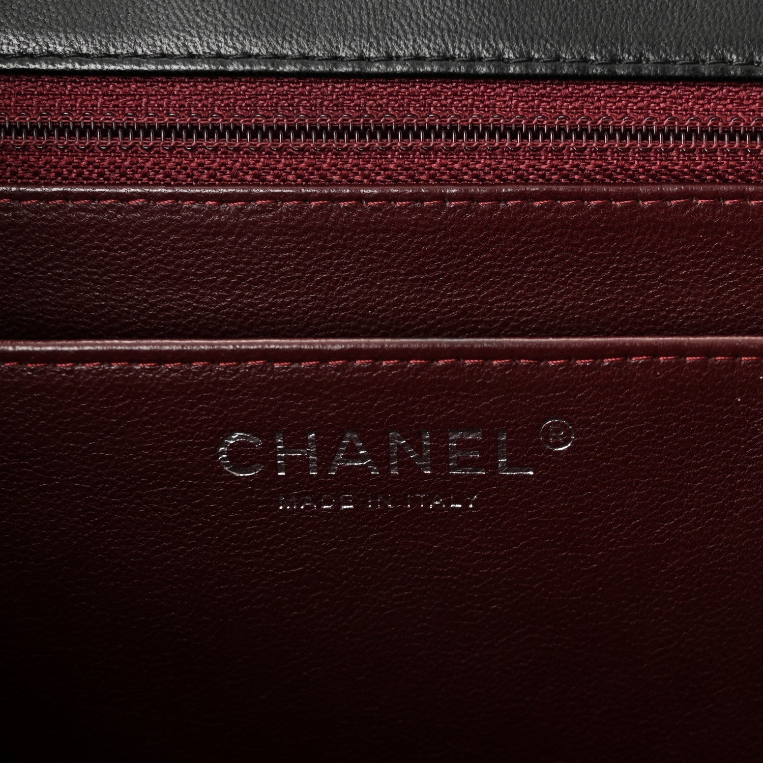 Lambskin Quilted Maxi Single Flap Black