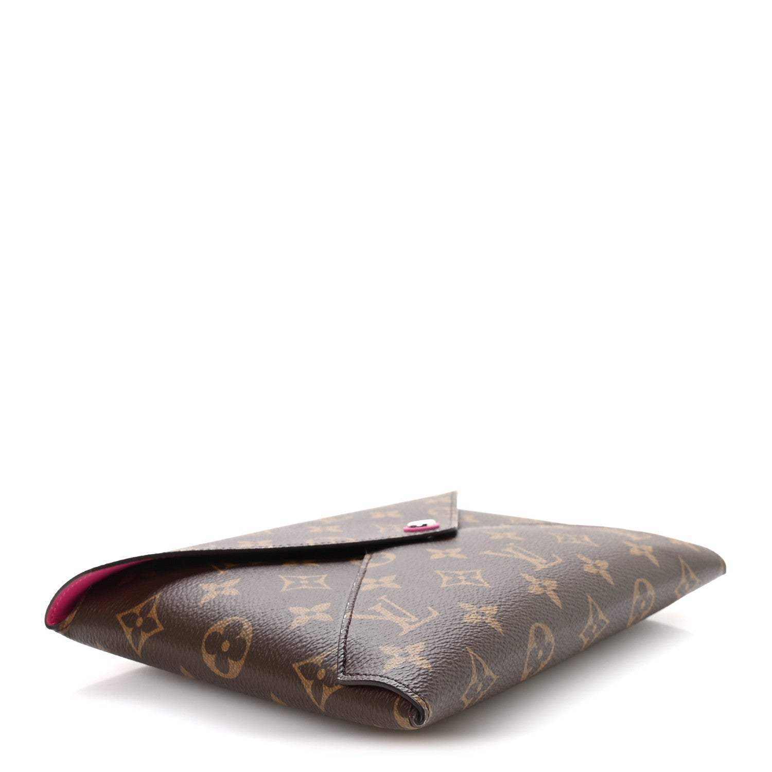 Monogram Large Kirigami Pochette Insert Fuchsia