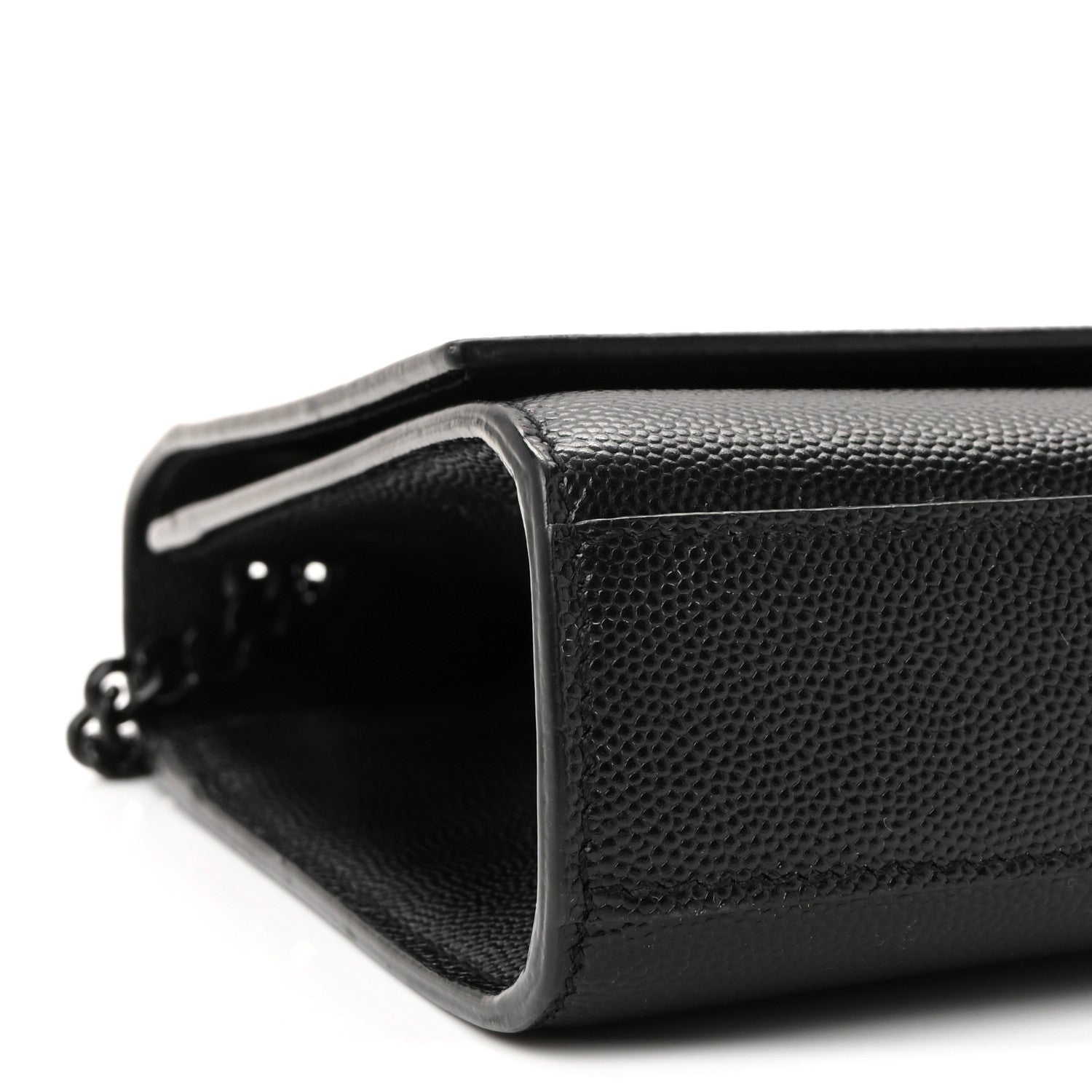Grain De Poudre Medium Classic Monogram Monochrome Kate Satchel Black