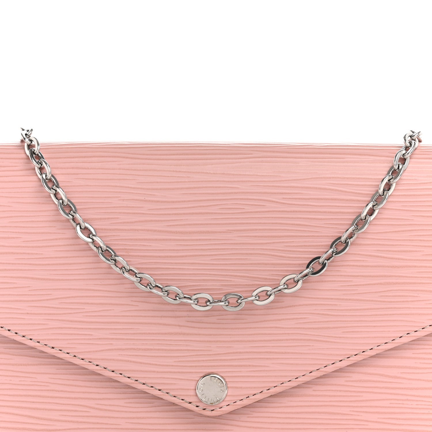 Epi Pochette Felicie Rose Ballerine