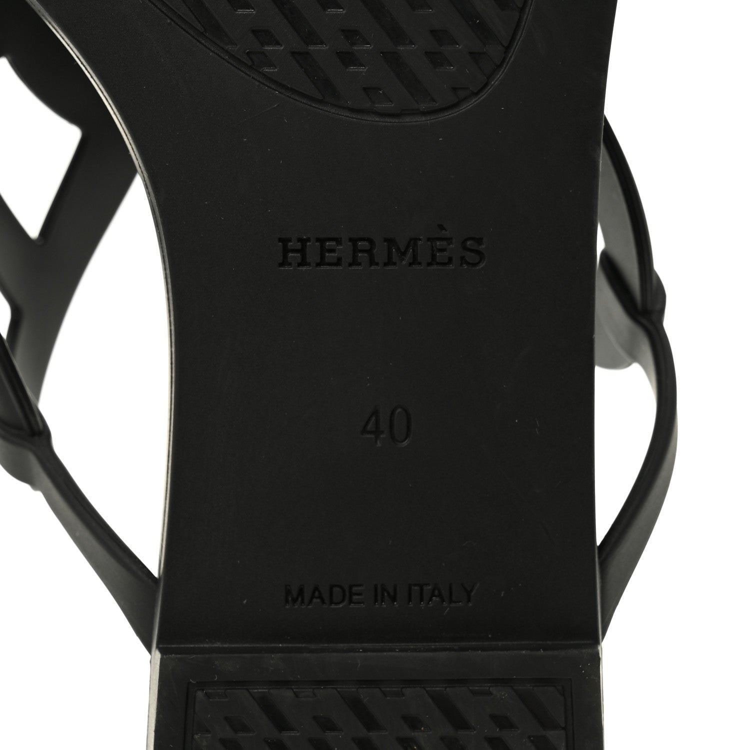 Rubber Womens Egerie Sandals 40 Black