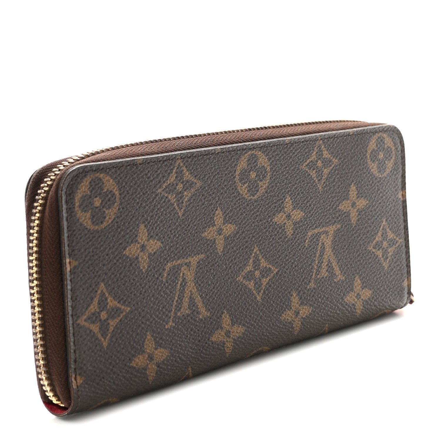 Monogram Clemence Wallet Fuchsia