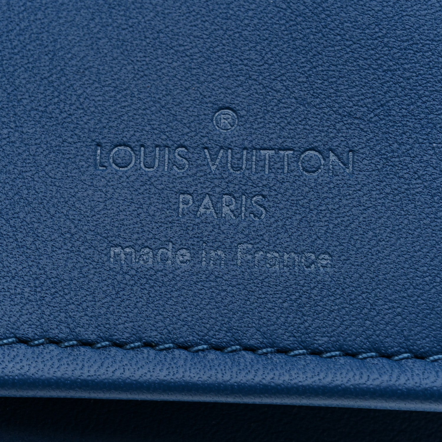 Damier Graphite Brazza Wallet Bleu Neon