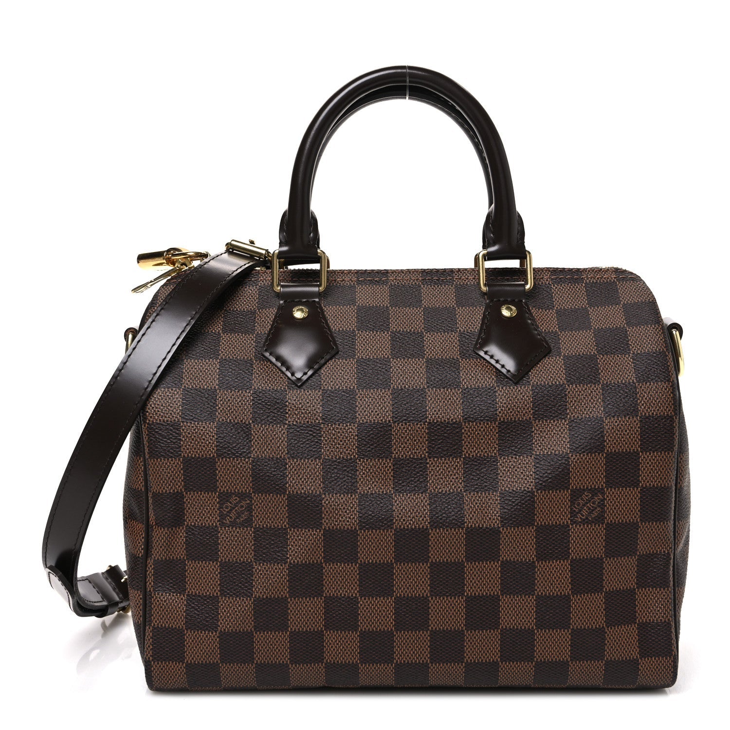 Damier Ebene Speedy Bandouliere 25