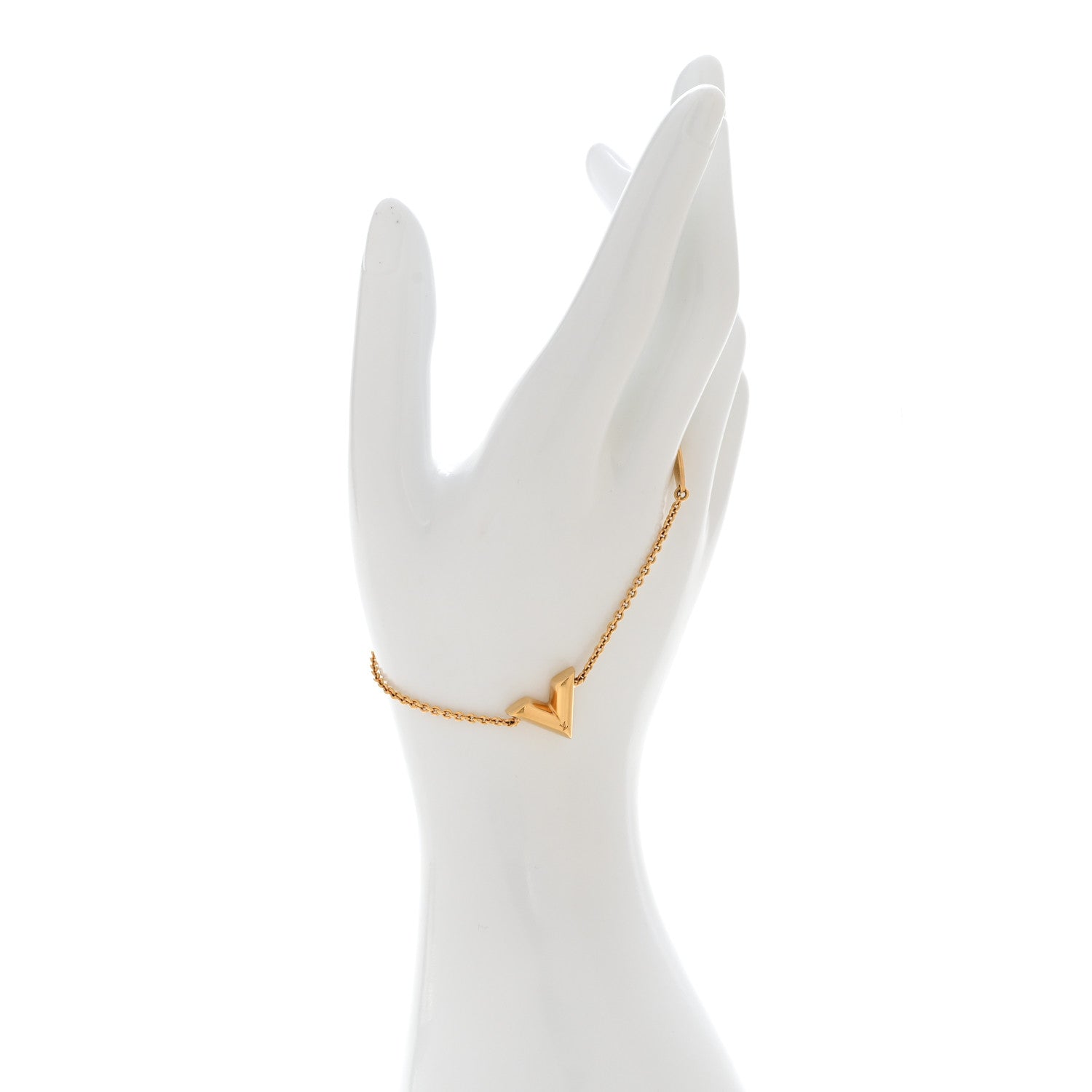 Essential V Supple Bracelet Gold