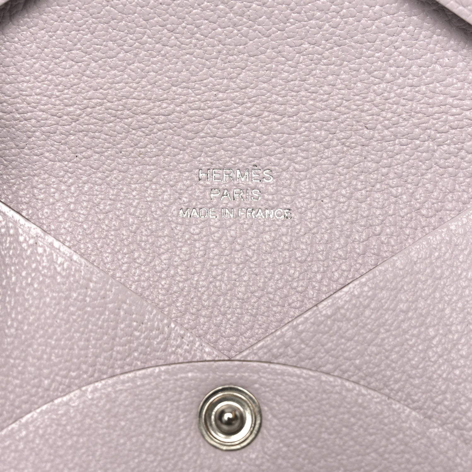 Chevre Mysore Calvi Card Case Mauve Pale