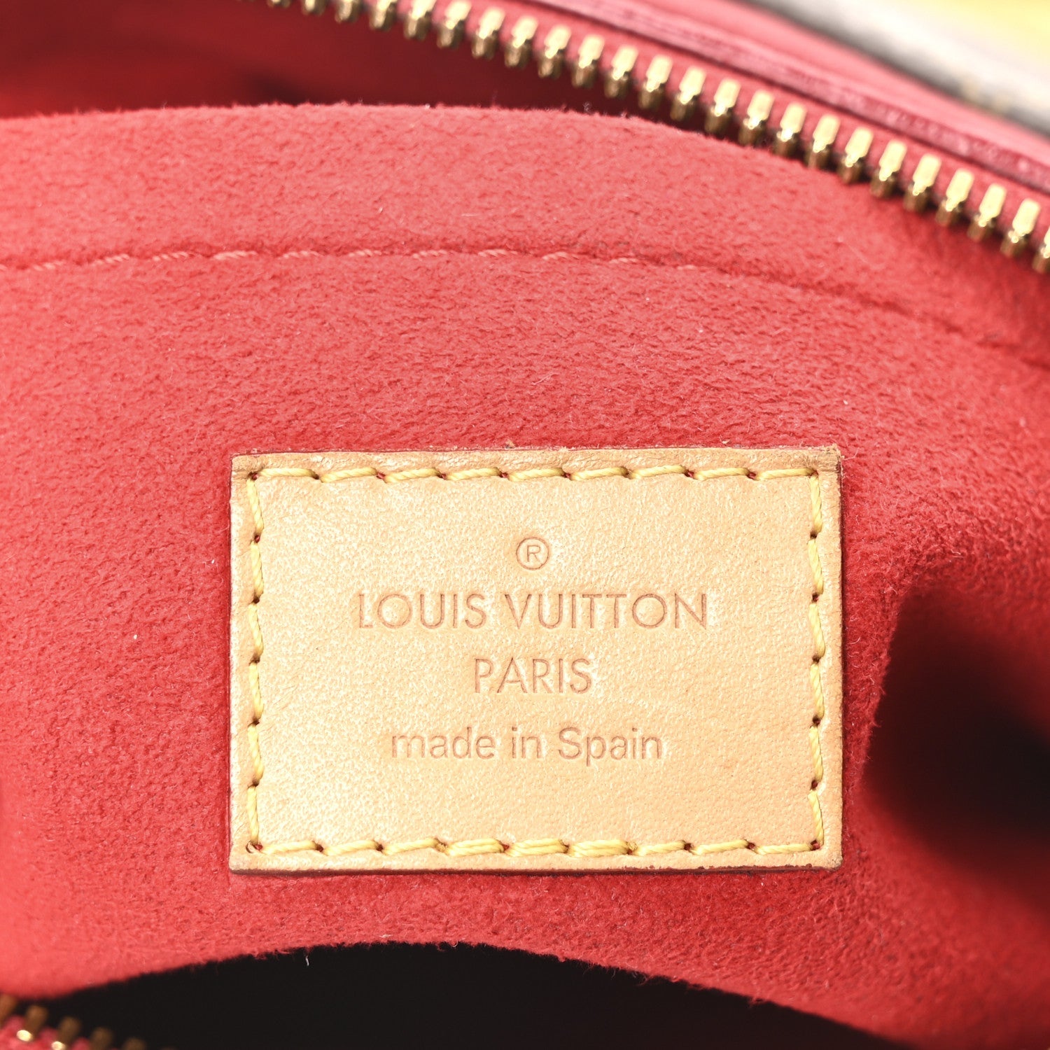Monogram Pallas BB Cherry