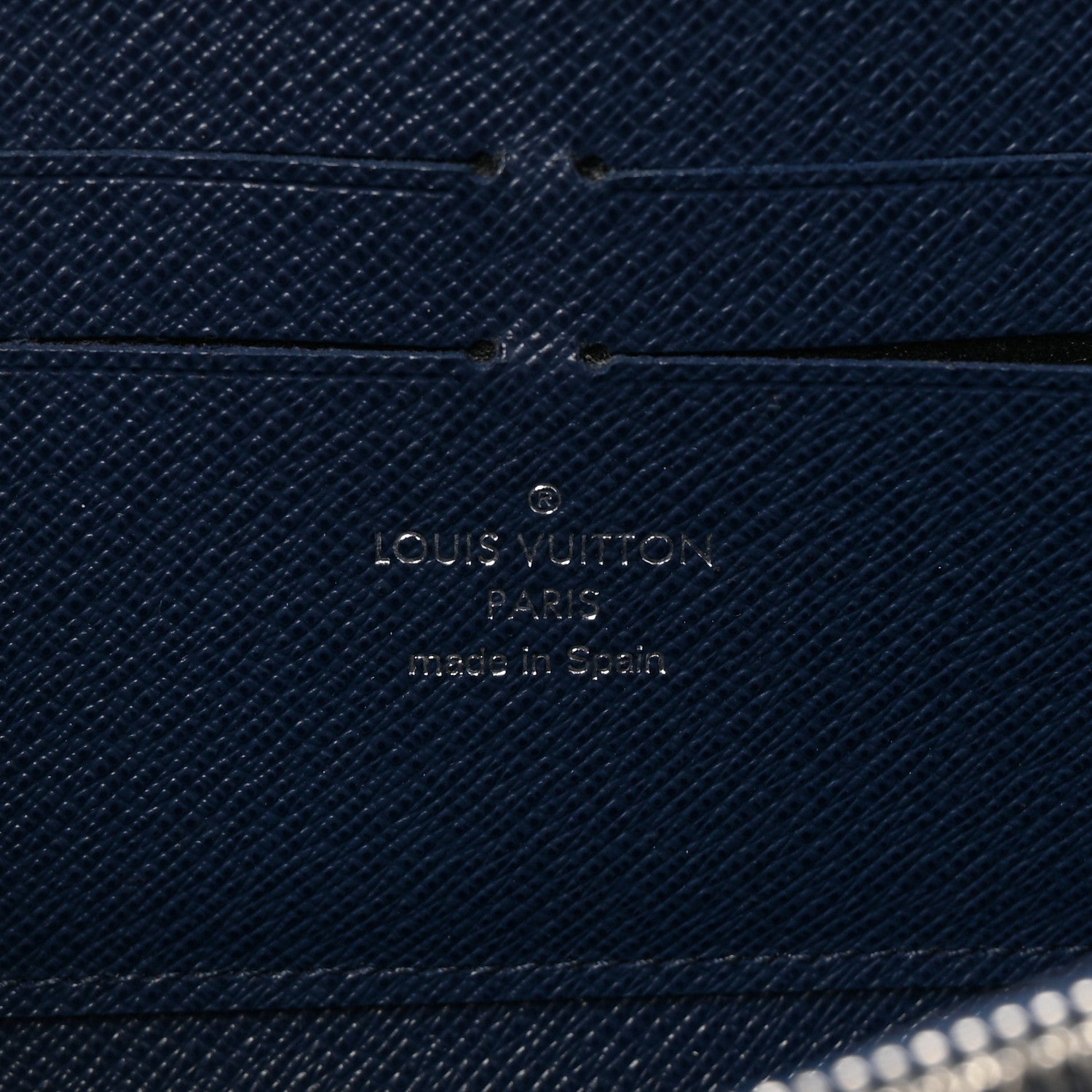 Epi Zippy Wallet Indigo
